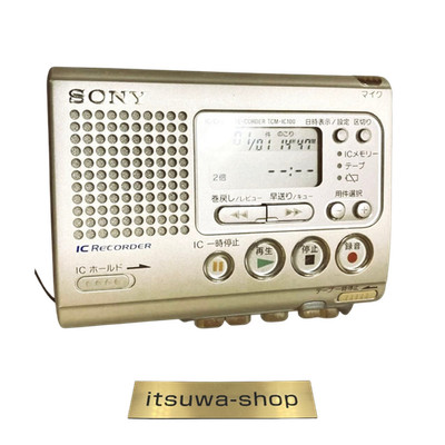Sony TCM-IC100 IC & Kassettenrecorder getestet funktioniert Japan gebraucht