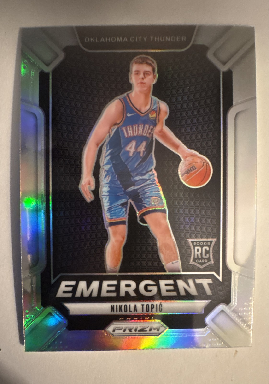 2024-25 Panini Prizm - Nikola Topic #230 Silver Prizm (RC)