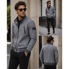 Armani Exchange Bomber Jacket Mens Medium Gre...