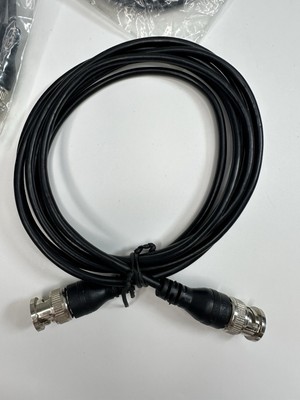 5-Pack Cpi Model Bmb-6 Bnc to Bnc (Male) Jumper w/Mini Rg-179/U 75 Ohm 6  Black