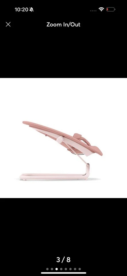 Gorila Cybex Lemo en rosa perla NUEVO GRANERO DE CERÁMICA Foto 2 de 4