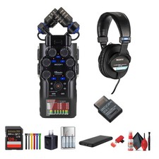 Zoom H6studio 8-Track 32-Bit Float Handy Recorder