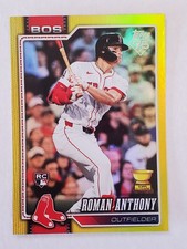 ROMAN ANTHONY 2026 Topps Series 1 YELLOW RAINBOW FOIL #'d 129/399 Red Sox RC