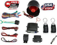 Universal Car Keyless Entry Security Alarm System With Remote Siren