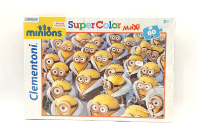 Clementoni 26748 Maxi Disney SuperColor 60 teiliges Minions Puzzle NEU OVP /PV85