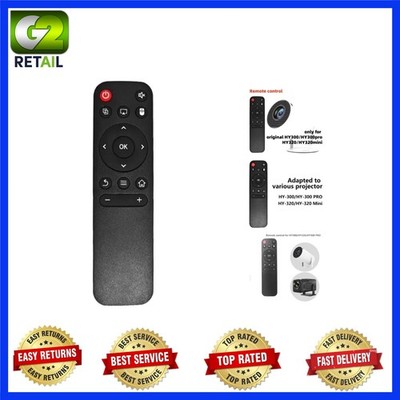Universal Infrared Remote for HY320/300Pro Projector - Backlit, Durable Design
