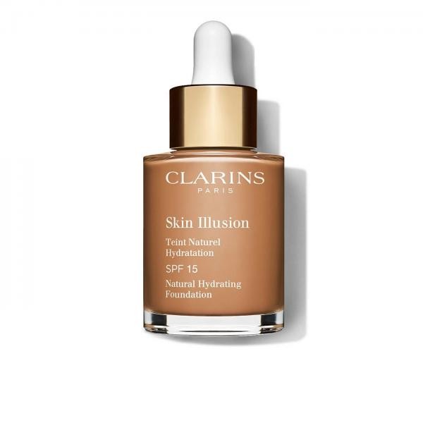 Clarins Skin Illusion Natural Hydrating Foundation Spf15 113 Chestnut 30ml - Immagine 2
