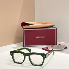 JACQUES MARIE MAGE Green Square Optical Eyeglasses Full Set