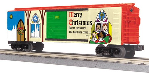 Vagón de carga de Navidad 2013 calibre O MTH 30-74724 NUEVO EN CAJA | Zustand: New