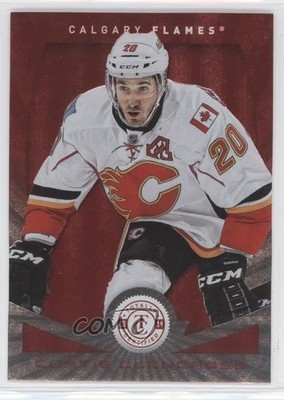 2013-14 Totally Certified Platinum Red 1/100 Curtis Glencross #11 0c3