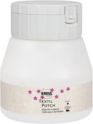 KREUL 90982 - Javana Textil Potch, 250 ml, transparentes Fluid auf Wasserbasis,