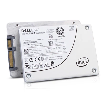 Dell/Intel D3-S4610 960GB SSDSC2KG960G8R SATA 6Gb/s 3D TLC 3 DWPD 2.5" SSD - image 1 of 4