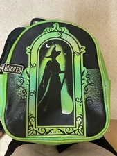 WICKED Movie Mini Backpack No One Mourns The Wicked 2024 Elphaba 10.5" Black