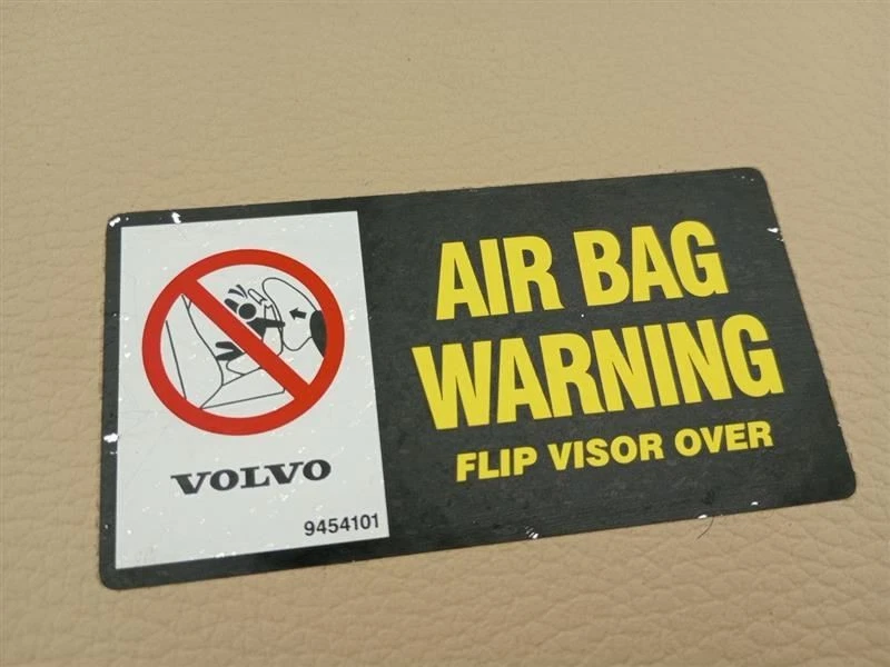  Пара солнцезащитных козырьков с туалетным зеркалом VOLVO XC70 V70 2001 2002 2003 2004 - Изображение 4 из 4