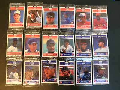1992 Post Cereal Canada Super Star II Complete Set of 18 Pop Up Cards SEALED NEW