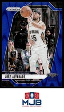 2024-25  Prizm Jose Alvarado Prizms Blue Seismic #/99 #167 Pelicans
