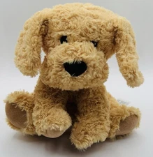 Warmies 10” Curly Haired Golden Dog Plush Microwaveable Scented Weighted