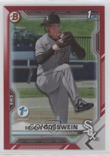 2021 Bowman Draft 1st Edition Red Foil 5/5 Brooks Gosswein #BD-21 0xh3