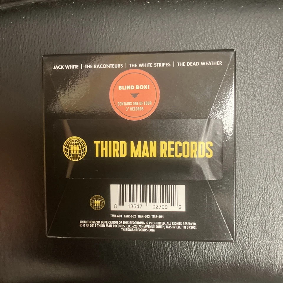 Third Man Records - 2019 Record Store Day 3" - One of Four Bands on Cover - NEW - Image 2 of 2