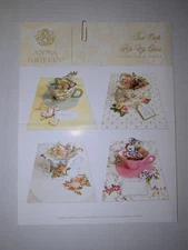 Anna Griffin Teacup Pop Up Cut & Emboss Dies Magnetic Sheet Scrapbook Card