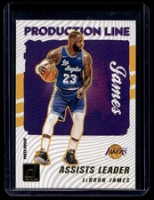 LeBron James 2021-22 Donruss Production Line Press Proof #7 Los Angeles Lakers