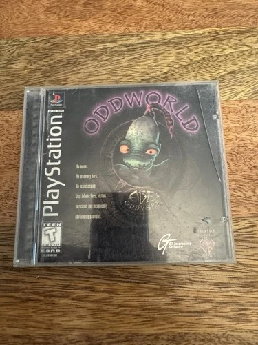 Oddworld Abe's Oddysee Sony PlayStation 1 PS1 Complete Manual