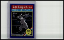 2025 Topps Heritage #349 Mickey Mantle Dark Blue Border