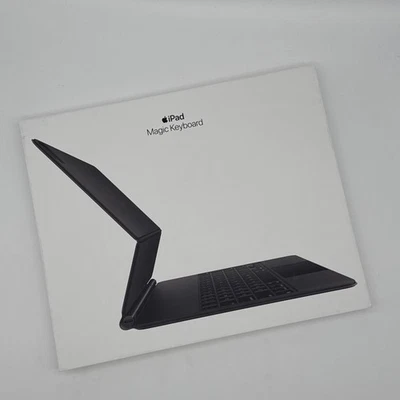 QWERTY APPLE IPAD PRO 12.9" TECLADO MÁGICO 3ª 4ª 5ª 6ª GENERACIÓN NEGRO GENUINO NUEVO