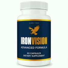 Iron Vision for Eyes - Eye Supplement, IronVision Premium Vision Blend 60ct