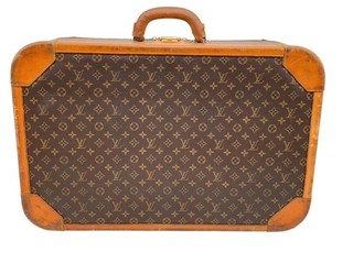 Auth Vintage Louis Vuitton Monogram Stratos 70 Trunk Case Carry on case NS080756