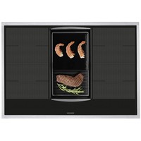 Oranier Kochfeld Induktion 80Cm FLI680 Multi-Slider Edelstahl Rahmen Grillplatte