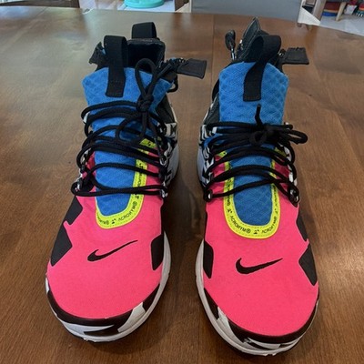 Nike Air The Acronym x Air Presto Mid Men's Mid Top Lace-Up Sneakers