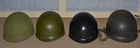 Pair of Vintage M1 Steel Helmets w/ Liners - Vietnam War Era US ARMY Military