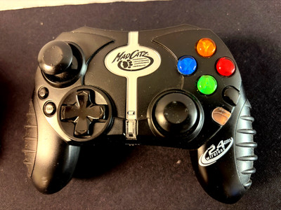 Mad Catz 2.4 GHz Wireless Controller for Xbox Vintage USED
