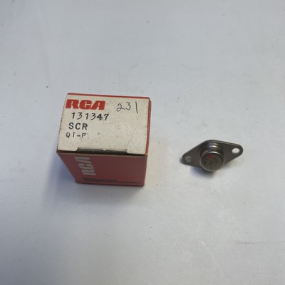 Vintage RCA Silicon Controlled Rectifier Part #131347 New Old Stock 