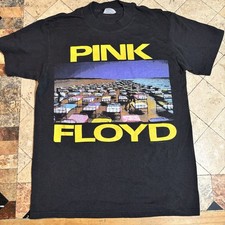 Vintage 1987 Pink Floyd World Tour T-Shirt Spring Ford USA Tag Medium