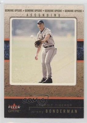 2003 Fleer Genuine Upside Reflection Ascending /104 Jeremy Bonderman #104 s1i