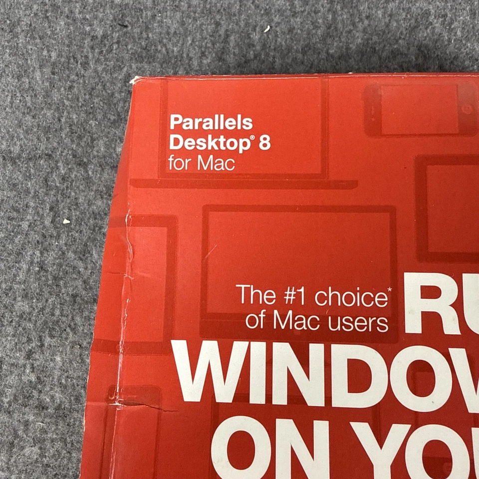 Parallels Desktop 8 For Mac Retail Box Software DVD Run Windows On Mac App - Image 3 of 4