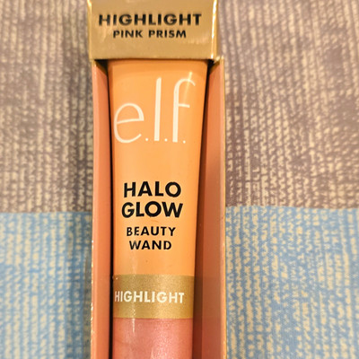 e.l.f. Halo Glow Beauty Wand Highlighter Pink Prism 0.33 fl oz/10 ml