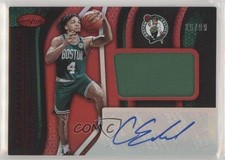 2019 Certified Freshman Fabric Signatures Red 25/99 Carsen Edwards #CE Auto 2l4