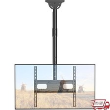 Ceiling TV Mount Full Motion Long Arm Adjustable Bracket 26-65in 99lbs 400x400mm