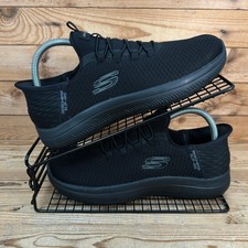 Skechers Sneaker Damen Größe UK 4,5 Slip Ins Summits rutschfest schwarz Schuhe