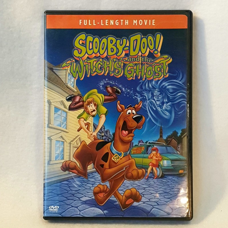 SCOOBY-DOO AND THE WITCH'S GHOST Direct Warner Bros  OFFICIAL DVD + BONUS EXTRAS