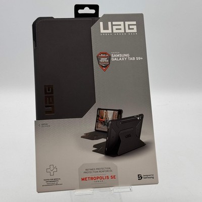 UAG Metropolis SE Series Case for Samsung Galaxy Tab S9+ - Black - New In Box