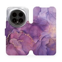 HandyhüLle Mit Klappe FüR Honor Magic8 Pro Mobiwear Case Flip Cover Etui Violett
