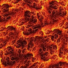 Hellfire and Damnation - 20" x 38" Hydrographic Film Hydro Dipping