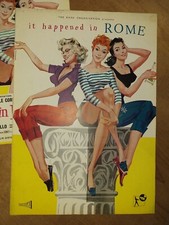It Happened in Rome (1957), Antonio Pietrangeli, RANK Pressbook #187
