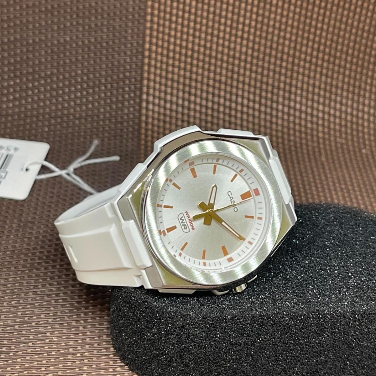 Casio LWA-300H-7E White Analog Resin Metal Bezel Analog Kids Girl