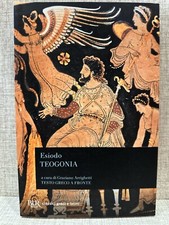 TEOGONIA Esiodo Classici Greci E Latini ed Bur Rizzoli TESTO A FRONTE