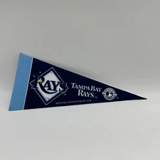 Mini Tampa Bay Rays Baseball MLB Wall Pennants 9" x 4" Felt Flags Sports RICO